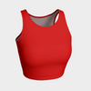 Haut de sport cramoisi micro stiped