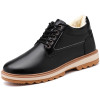Snow boots men's winter warm plus velvet short boots thick non-slip waterproof bread shoes Martin boots Korean cotton shoes