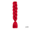 Hair Braid Synthetic Crochet Hair Extensions Jumbo False Braid Ombre Braiding Hair Pink Grey Blue Color Dreadlocks Kanekalon