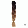 Hair Braid Synthetic Crochet Hair Extensions Jumbo False Braid Ombre Braiding Hair Pink Grey Blue Color Dreadlocks Kanekalon