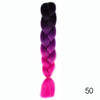 Hair Braid Synthetic Crochet Hair Extensions Jumbo False Braid Ombre Braiding Hair Pink Grey Blue Color Dreadlocks Kanekalon