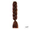 Hair Braid Synthetic Crochet Hair Extensions Jumbo False Braid Ombre Braiding Hair Pink Grey Blue Color Dreadlocks Kanekalon
