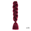 Hair Braid Synthetic Crochet Hair Extensions Jumbo False Braid Ombre Braiding Hair Pink Grey Blue Color Dreadlocks Kanekalon