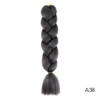 Hair Braid Synthetic Crochet Hair Extensions Jumbo False Braid Ombre Braiding Hair Pink Grey Blue Color Dreadlocks Kanekalon