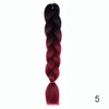 Hair Braid Synthetic Crochet Hair Extensions Jumbo False Braid Ombre Braiding Hair Pink Grey Blue Color Dreadlocks Kanekalon