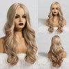 EASIHAIR Long Black to Brown Ombre Wigs Synthetic Wigs For Black/White Women Glueless Wavy Cosplay Wigs Heat Resistant Daily Wig EASIHAIR Long Black to Brown Ombre Wigs Synthetic Wigs For Black/White Women Glueless Wavy Cosplay Wigs Heat Resistant Daily Wig
