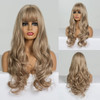 EASIHAIR Long Black to Brown Ombre Wigs Synthetic Wigs For Black/White Women Glueless Wavy Cosplay Wigs Heat Resistant Daily Wig EASIHAIR Long Black to Brown Ombre Wigs Synthetic Wigs For Black/White Women Glueless Wavy Cosplay Wigs Heat Resistant Daily Wig