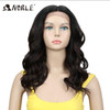 Noble Long Wavy Synthetic Hair Lace Part Wig 20 Inch Wigs For Black Women New Colors  Red Mixed Cosplay Wig Synthetic Lace Wig