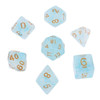 7Pcs Polyhedral Dice Double-Colors Polyhedral Game Dice for RPG Dungeons and Dragons DND RPG MTG D20 D12 D10 D8 D6 D4 Table Game