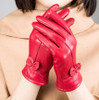 2020  Women's Genuine leather Sheepskin gloves