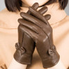 2020  Women's Genuine leather Sheepskin gloves