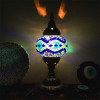 Turkish Mosaic Table Lamp Vintage Art Deco Handcrafted Lamp