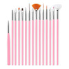 Nail Brush For Manicure Gel Brush For Nail Art 15Pcs/Set