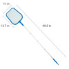 1pcs Swimming Pool Vacuum Cleaner Swimming Pool Cleaning Tool Tip Pond Fountain Brush Cleaner Zooplankton