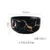 Best Gold Marble Glazes Ceramic Party Tableware Set Porcelain Breakfast Plates