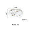 Best Gold Marble Glazes Ceramic Party Tableware Set Porcelain Breakfast Plates