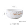 Best Gold Marble Glazes Ceramic Party Tableware Set Porcelain Breakfast Plates
