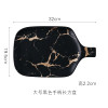 Best Gold Marble Glazes Ceramic Party Tableware Set Porcelain Breakfast Plates