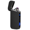 USB Electric Lighter Finger print Touch Fire Plasma Double Arc Lighter Windproof Metal Cigarette Lighter
