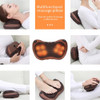 Electric Massage Pillow 8D Head Infrared Heating Neck Massager