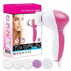 5 in 1 Face Cleansing Brush Silicone Facial Brush Deep Cleaning Pore Cleaner Face