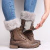 Winter Women Leg Warmers Boot Socks