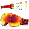 Double Layers UV400 Anti-fog Ski Goggles