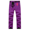 Women Waterproof Thick Warm Fleece Softshell Pants