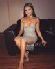 Dress - Sexy Bling Sequined Perspective Bodycon
