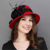 Women's New Wool Hat Elegant Joker Styling Fedoras Cap
