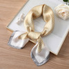 New Design Women Silk Scarf Square Neck Shawls Foulard Lady Pashmina