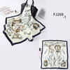 New Design Women Silk Scarf Square Neck Shawls Foulard Lady Pashmina