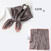 New Design Women Silk Scarf Square Neck Shawls Foulard Lady Pashmina