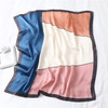 New Design Women Silk Scarf Square Neck Shawls Foulard Lady Pashmina