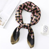 New Design Women Silk Scarf Square Neck Shawls Foulard Lady Pashmina