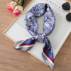 New Design Women Silk Scarf Square Neck Shawls Foulard Lady Pashmina