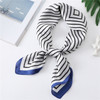 New Design Women Silk Scarf Square Neck Shawls Foulard Lady Pashmina