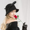 Hat Girls Elegant Woolen Cap Female Autumn Winters Fedoras Hats