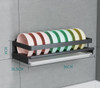 Aluminum Alloy Wall Mounted Kitchen Storage Rack Dish