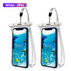 Full View Waterproof Case for Phone Underwater Snow Rainforest Transparent Dry Bag