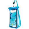 Full View Waterproof Case for Phone Underwater Snow Rainforest Transparent Dry Bag