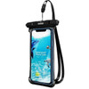 Full View Waterproof Case for Phone Underwater Snow Rainforest Transparent Dry Bag