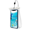 Full View Waterproof Case for Phone Underwater Snow Rainforest Transparent Dry Bag