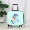 Travel suitcase with wheels trolley luggage set 18'' kids Cartoon carry on suitcase