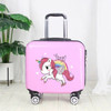 Travel suitcase with wheels trolley luggage set 18'' kids Cartoon carry on suitcase