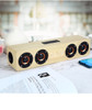Home theater portable column Bluetooth Speaker Wireless wood speaker