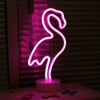 Fashion LED Neon Sign Light Home Decor Flamingo Moon Unicorn Heart