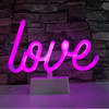 LED Neon Lights Table Lamp Letter Sign Art Decorative LED Neon Lights Table Lamp Letter Sign Art Decorative