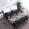 MECEROCK New Printing Bed Mattress Cover Waterproof Mattress Protector Pad Fitted Sheet