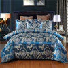Luxury 2 or 3pcs Bedding Set Satin Jacquard Duvet Cover Sets